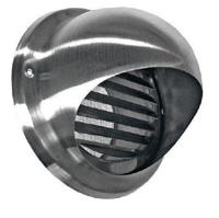 Bolrooster Rvs Ø 180mm Met Schoepen En Muggengaas - thumbnail