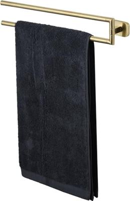 Ben Mykanto handdoekhouder gebortseld messing