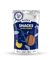 BALTICA Snacks Salmon with bananas - traktatie voor hond - 80g - thumbnail