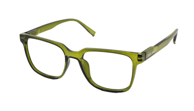 Leesbril Vista Bonita Cubo met blauw licht filter-Army Green-+3.00