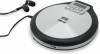 Soundmaster CD9220, CD-speler draagbare batterij aangedreven CD, CD-R, CD-RW, MP3 functie van opladen van de batterij, functie bas versterkt, zwart-grijs - thumbnail