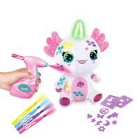 Canal Toys Airbrush Knuffel Axolotlcorn + Licht - thumbnail