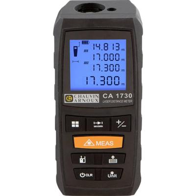 Chauvin Arnoux CA 1730 Laserafstandsmeter Incl. meetrails 60 m Chauvin Arnoux CA 1730 Laserafstandsmeter Incl. meetrails 60 m