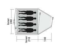 Outwell Cloud 4 Tent - thumbnail