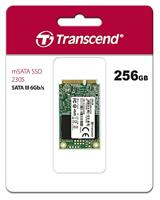 Transcend MSA230S mSATA SSD harde schijf 256 GB mSATA - thumbnail