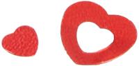 Tafeldecoratie / sierconfetti hart rood - thumbnail