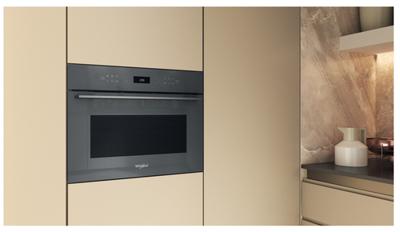 Whirlpool WCW7O7HTSSG Inbouw combimagnetrons Grijs