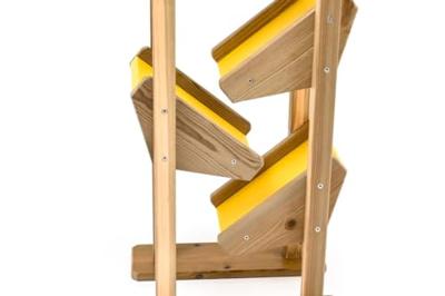 Classic World houten zandtrechter/glijbaan Classic World houten zandtrechter/glijbaan