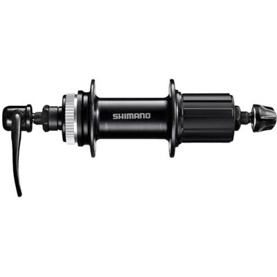 Roland Shimano achterwiel rival 21-584 zwart disc qr 10v