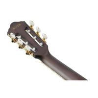 Ibanez Tim Henson Signature TOD10N Transparent Black Flat elektrisch-akoestische klassieke gitaar - thumbnail