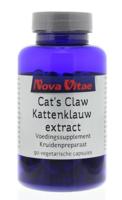 Cats claw kattenklauw 500 mg 90 Capsules - thumbnail