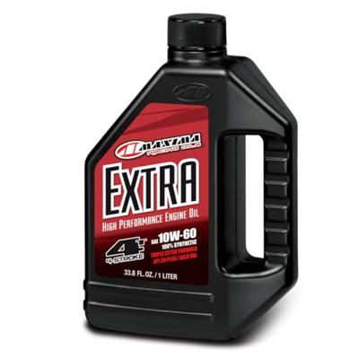 MAXIMA RACING OILS motorolie "extra 100 % synthetisch 4t". motoroil 4t 10w-60 maxima 1l extra