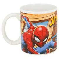 Mok Spider-Man Great power Blauw Rood Keramisch 350 ml - thumbnail