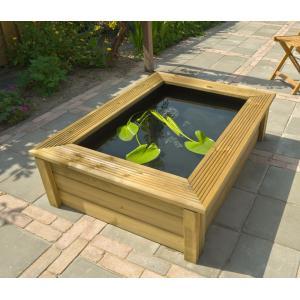 Quadro 6 houten vijverombouw Wood 2 Quadro 6 houten vijverombouw Wood 2