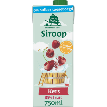 Van de Boom Kers Siroop 0,75L bij Jumbo