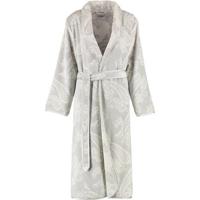 Cawö Cawo Badjas 4420 Velours met Sjaalkraag Silber 46 - thumbnail