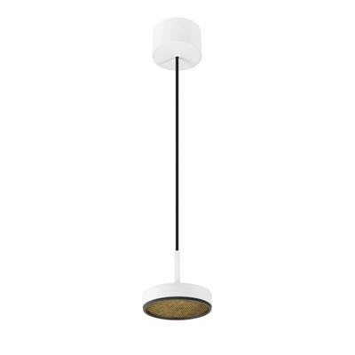 SLV HanglampGrip! Flat wit met zwart Ø 14cm - 1009015