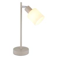 Globo TafellampTrent zand bruin - 54114-1T - thumbnail