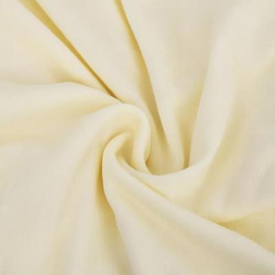 VidaXL Vierzitsbankhoes stretch polyester jersey crèmekleurig