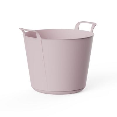 Multifunctionele plastic mand Plastiken 88102 Roze 42 L