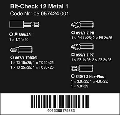 BITSET BC 12 METAL 1 05057424 - thumbnail