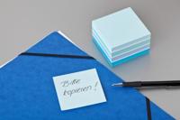 Post-it Plaknotitiekubus 2028B 76 mm x 45 mm Pastelblauw 450 vellen - thumbnail