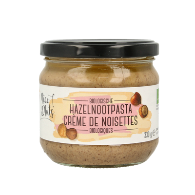 Nice & Nuts Hazelnootpasta bio 330 Gram