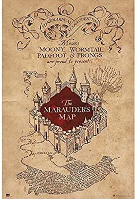 Poster Harry Potter - The Marauders Map 61x91,5cm