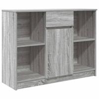 Dressoir met lade 101x35x76 cm spaanplaat grijs Sonoma - thumbnail