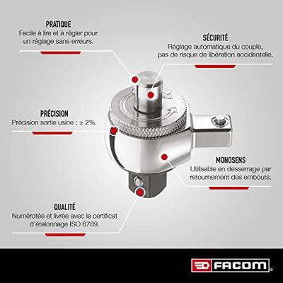 Facom compacte ratels 9 x 12 mm - R.372 - thumbnail