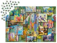 Woodland Collage Puzzel 1000 Stukjes - thumbnail