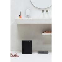 Brabantia Bo Afvalemmer 12 L - Matt Black - thumbnail