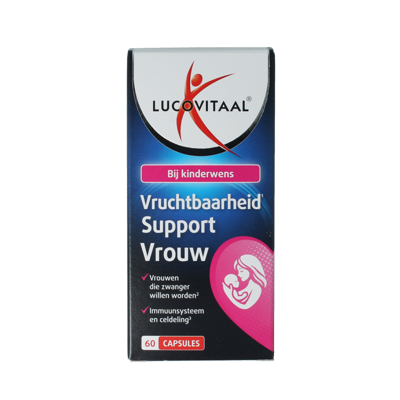 Vruchtbaarheid support vrouw 60 Capsules