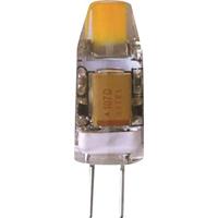 Megaman MM49162 LED-lamp Energielabel G (A - G) G4 Stiftfitting 1.2 W = 11 W Warmwit (Ø x l) 9.00 mm x 30 mm 1 stuk(s) - thumbnail