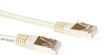 ACT Ivoor 20 meter F/UTP CAT5E patchkabel met RJ45 connectoren ACT Ivoor 20 meter F/UTP CAT5E patchkabel met RJ45 connectoren