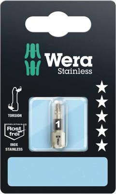 Wera 3855/1 TS SB SiS 05073613001 Kruis-bit PZ 1 RVS D 6.3 1 stuk(s) Wera 3855/1 TS SB SiS 05073613001 Kruis-bit PZ 1 RVS D 6.3 1 stuk(s)