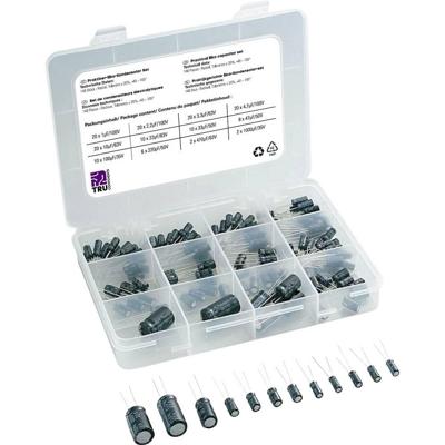 TRU COMPONENTS Elektrolytische condensator Radiaal bedraad 20 % 148 stuk(s)