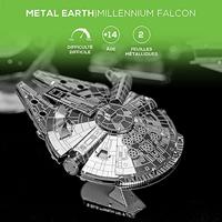Metal Earth Star Wars Millenium Falcon Metalen bouwpakket - thumbnail