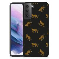 Dierenprint Telefoonhoesje voor Samsung Galaxy S21 Plus Leopards - thumbnail