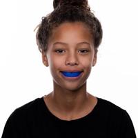 Opro 790009 Snap-Fit Mouthguard - Blue - JR - thumbnail