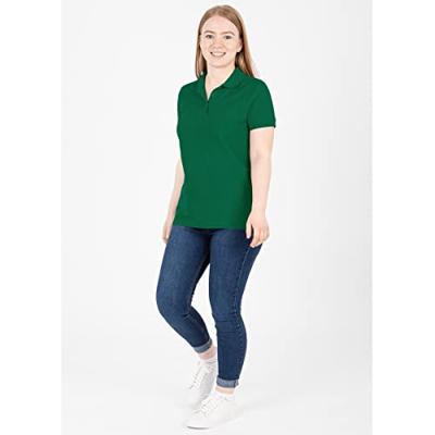 JAKO C6320K Polo Organic Kids - Groen - 164