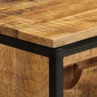 Wijnrek voor 9 flessen 55x33x70 cm massief mangohout - thumbnail