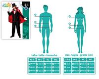 Kostuums voor Volwassenen Tovenaar - Maat: XS/S - Maat: XS/S - thumbnail