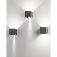 Lyora Vierkante opbouwspotComo grijs - 847407 - thumbnail