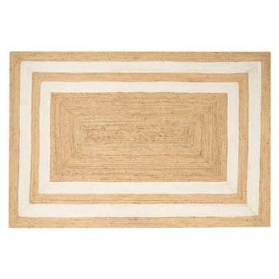 Beliani - GEMEREK- Vloerkleed - Beige - 200 x 300 cm - Jute