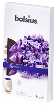 Bolsius waxmelts true scents lavender 6 stuks