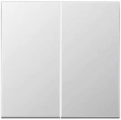 Jung LS990 Aluminium knop AL2995 voor dubbele schakelaar