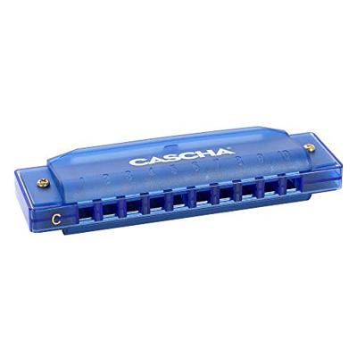Cascha HH 2275 Fun Blues mondharmonica in C blauw