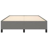 Bedframe stof donkergrijs 140x190 cm - thumbnail