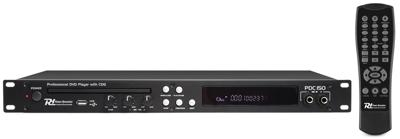 Power Dynamics DC150 DVD-speler met CD+G en USB 19 inch